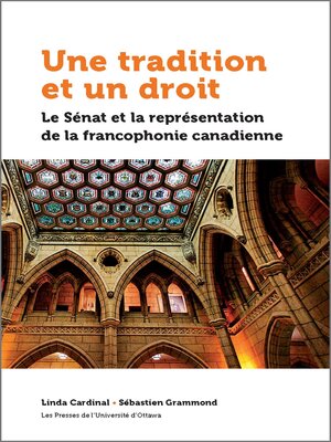 cover image of Une tradition et un droit